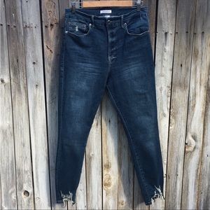 Good American Good Waist High Rise Skinny Jean Blue 31